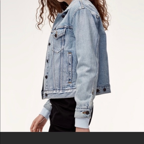 Aritzia Wilfred Free Denim Jacket - Picture 1 of 6